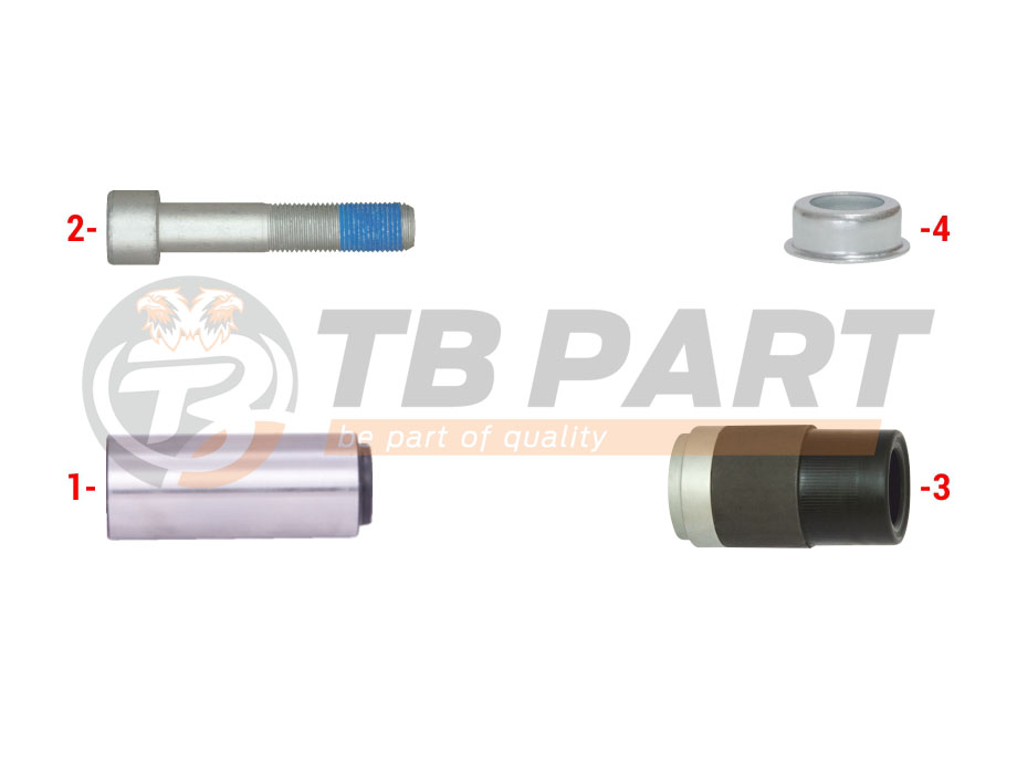 KNORR Caliper Guide Repair Kit Caliper Repair Kit